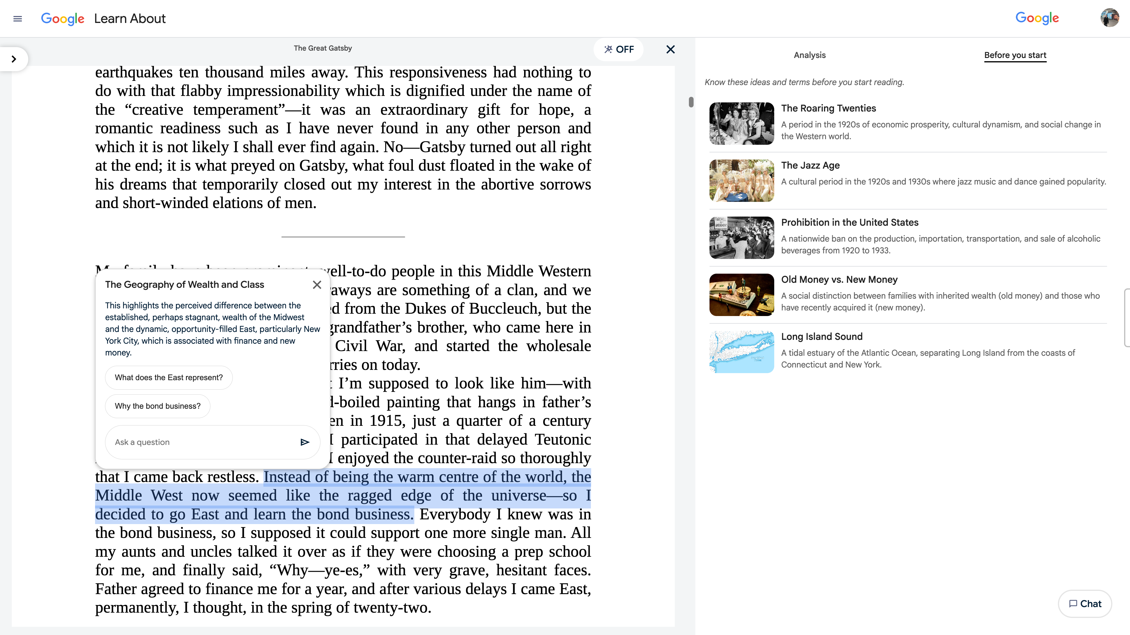 Contextual Learning Suggestions
