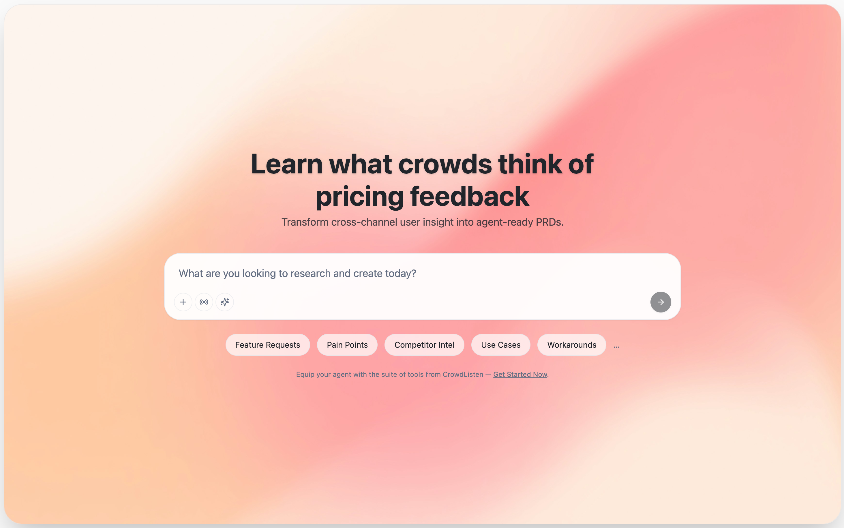 CrowdListen Overview